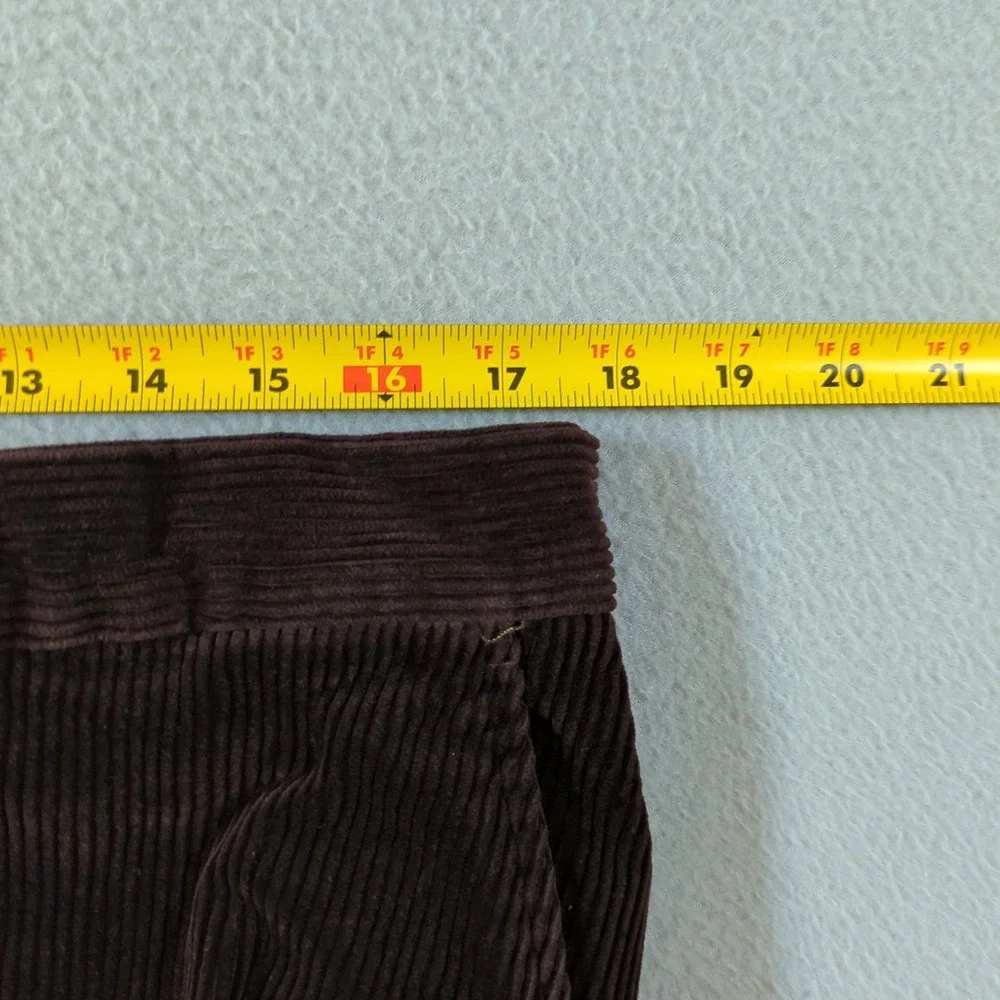 Polo Ralph Lauren Preston Corduroy‎ Pants Mens 36x32 Burgundy Wide Wale Baggy